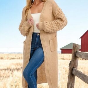 Knit Cardigan Sweater